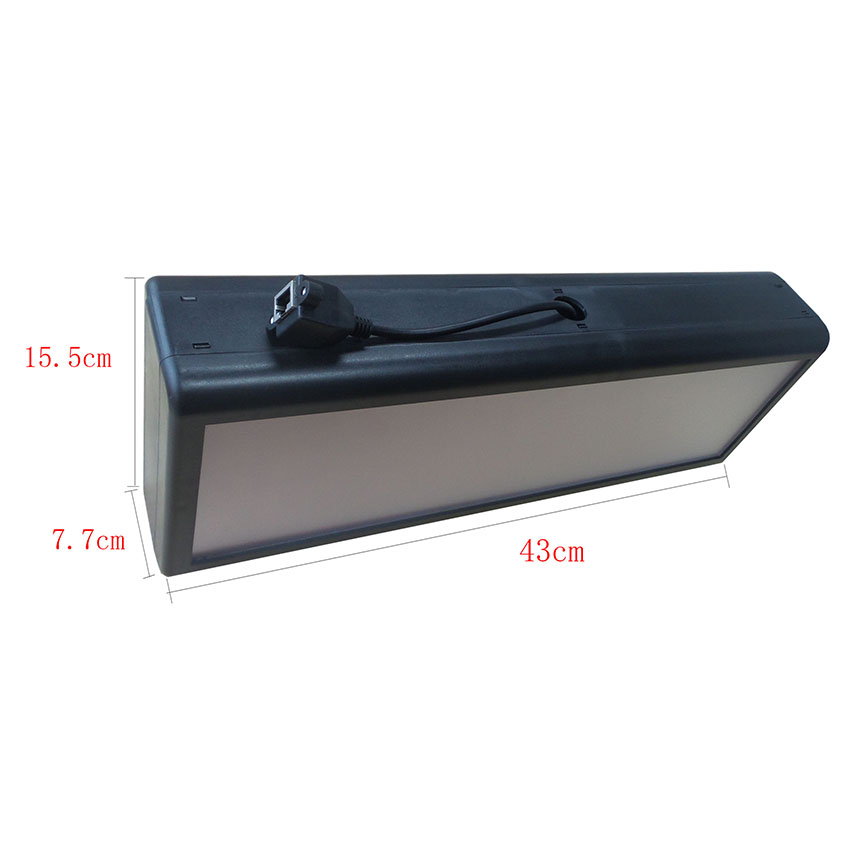 4인치 6자리 양면 LED PoE NTP 로컬 시계, IP 등급 시간 기록기 (4