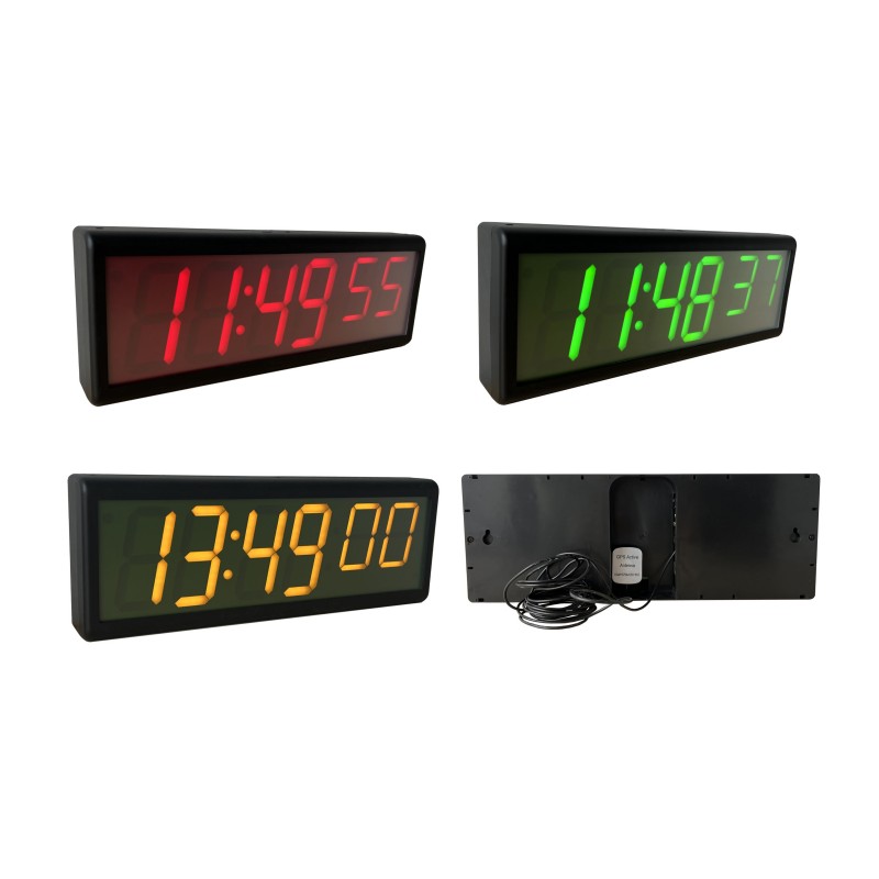 4 Inch GPS digital clock