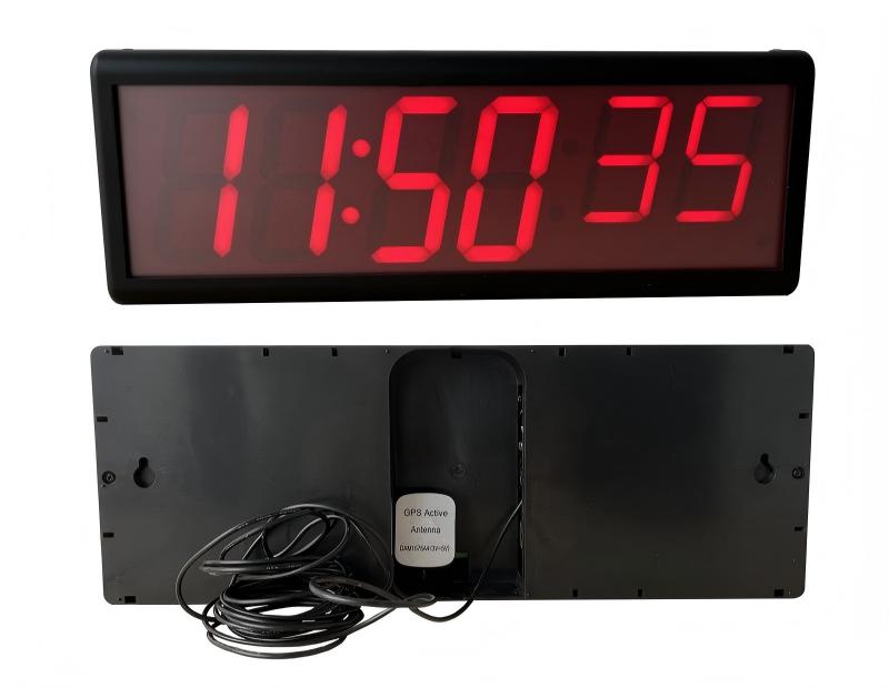 Single-sided GPS based clock system